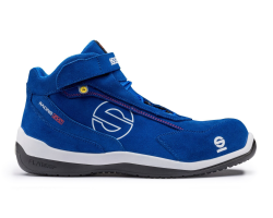 Basket de sécurité Racing Evo bleu Sparco - Haut de gamme et confort