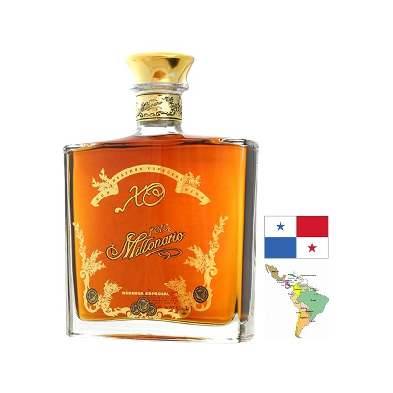 MILLONARIO XO Rhum Pérou 70cl - Un rhum haut de gamme