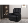 Fauteuil releveur électrique Osaka PU Noir - Confort et Modernité