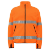 Gilet polaire haute visibilité 6327 Projob orange fluo - Confort et sécurité
