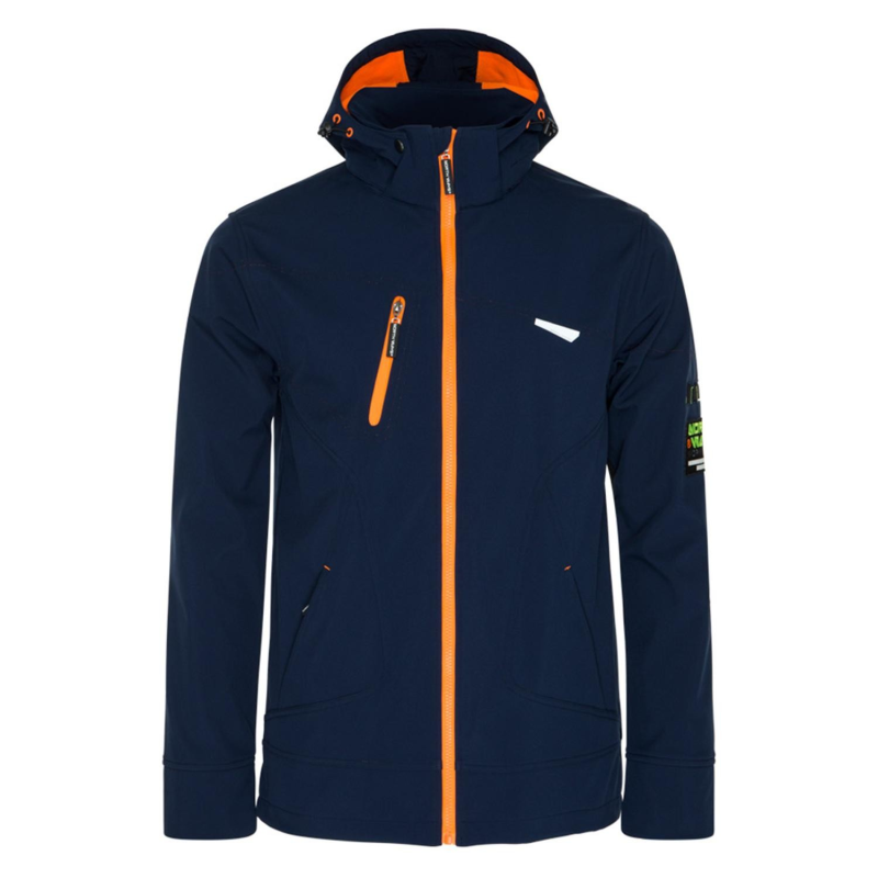 Veste imperméable softshell Borel Nine Worths - Performante et stylée