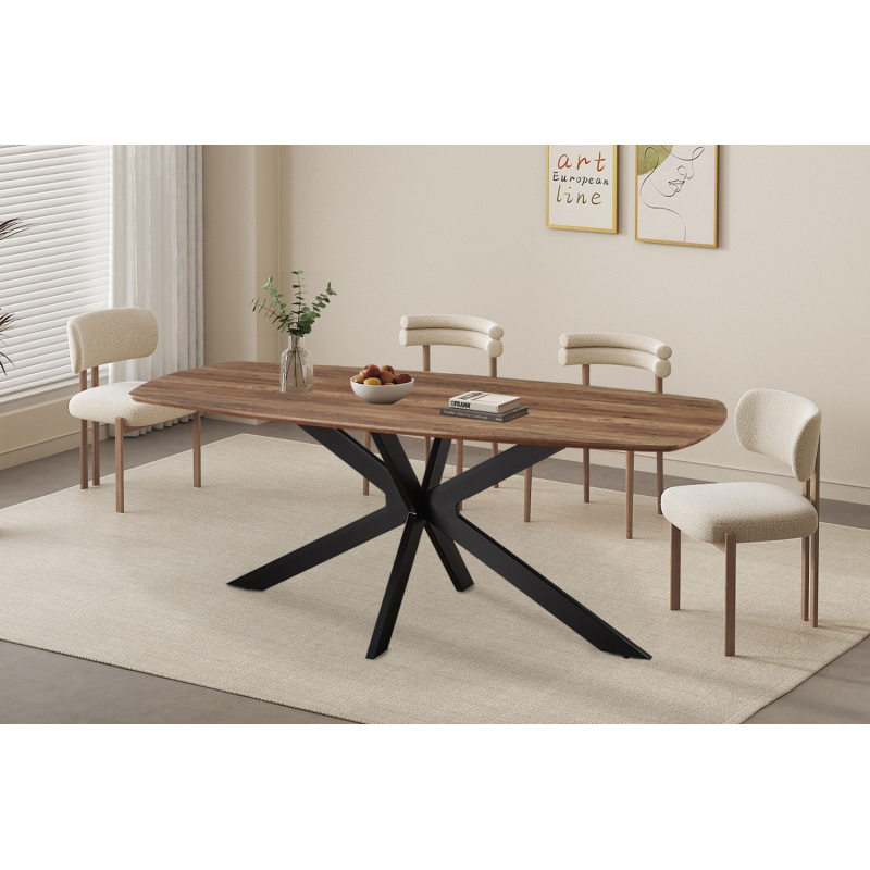Table 'Aziz' 200 cm Ovale Danoise - Meuble Design
