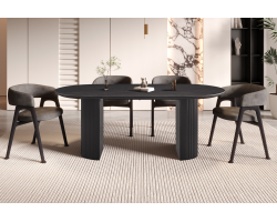 Table 'Lagos' 200 cm Ovale - Élégance et Robustesse