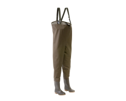 Cuissardes PVC souple imperméable Chest Wader Baudou - Sécurité et Confort