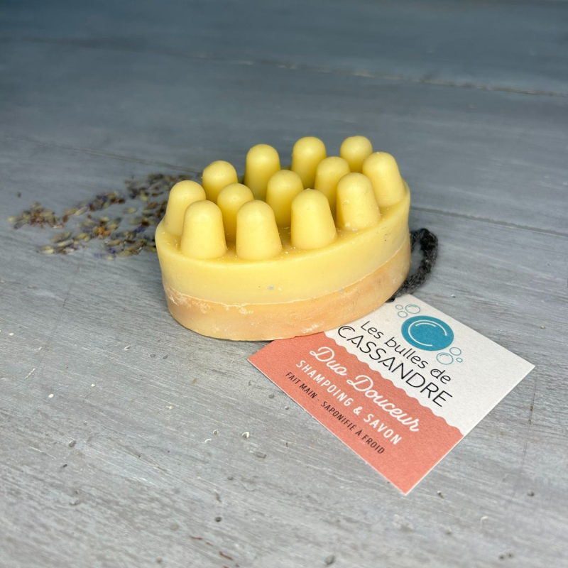 Savon 2en1 Duo Douceur - Soin Complet Corps et Cheveux