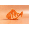 Porte-savon en bois poisson - Élégance et fonctionnalité