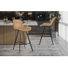 Tabouret de bar Palmas PU - Ote Topper 02 Cognac | Mobilier élégant