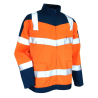 Blouson haute visibilité Urgence LMA bleu orange | Sécurité et confort