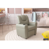 Mini-Fauteuil Relax 'Renée' Relevable PU Gris - Meubles Confortables