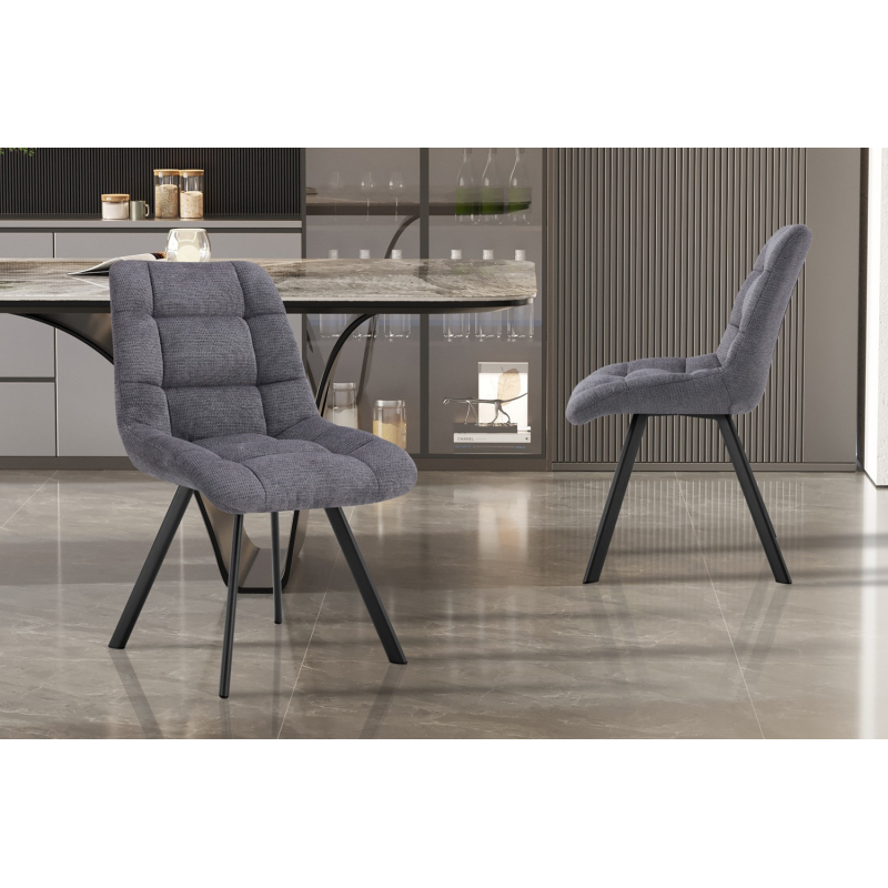 Chaise Lizzy en tissu Ote Share 456 - Meubles élégants