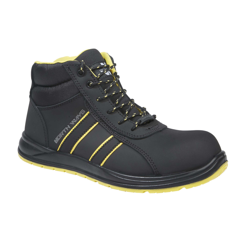 Chaussure de sécurité montante Tyson S3 Nine Worths - Protection et confort