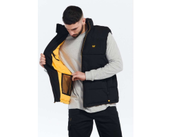 Gilet sans manches matelassé CAT - Vêtements de travail haut de gamme