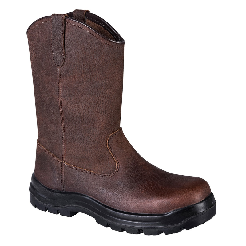Bottes de sécurité S3 Rigger Indiana Portwest - Protection et Confort
