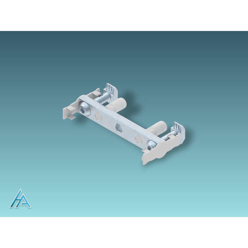 Jonction à boulons D17x100 R10B - Connexion robuste pour profilés