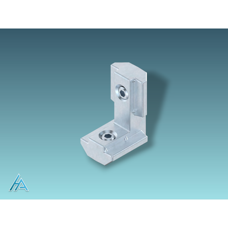 Équerre interne 8 R - Montage simplifié et élégant
