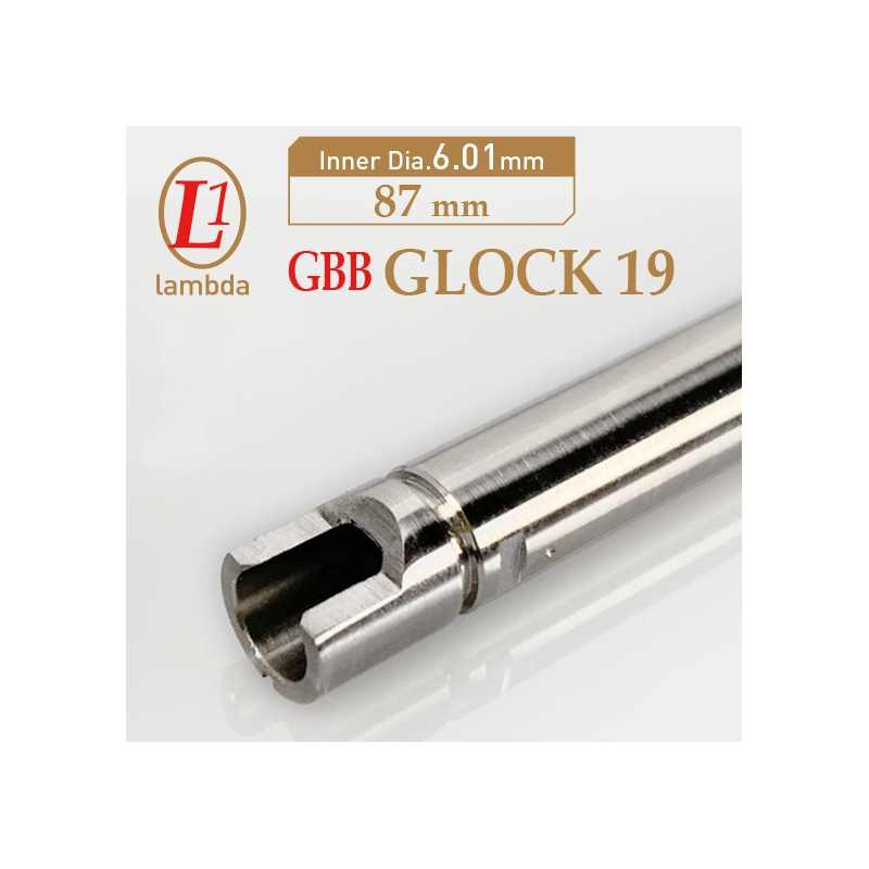 Canon de précision LAMBDA One GBB pour GLOCK 19 - Performance et Précision