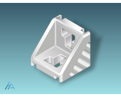 Équerre 45X45 B - Support de Montage Précis et Durable