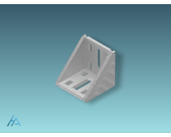 Équerre 60x60 B - Montage rapide et précision