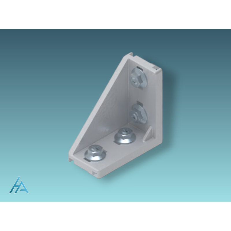 Équerre 45x90 B SILVER SET - Montage rapide et précis