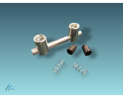 Jonction rapide bout à bout R10 B - Acier galvanisé pour applications musicales