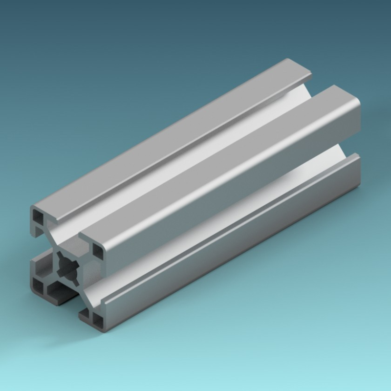 Profilé aluminium d'étayage 30x30 - Longueur 6070mm