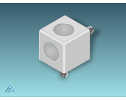 Raccord en cube 45/2 B SET - Jouets de construction pour enfants