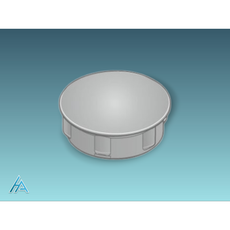 Cache raccord en cube D18 gris - esthétique et sécurité pour vos raccords