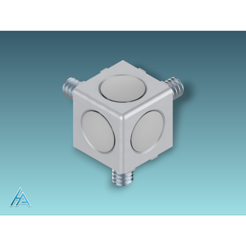 Raccord en cube 20/3 B SILVER SET - Jouets et Jeux