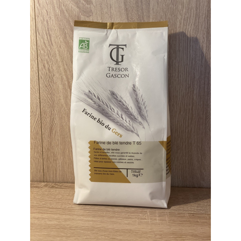 Farine Bio de Blé Ancien T65 - 1kg et 5kg | Produits Artisanaux