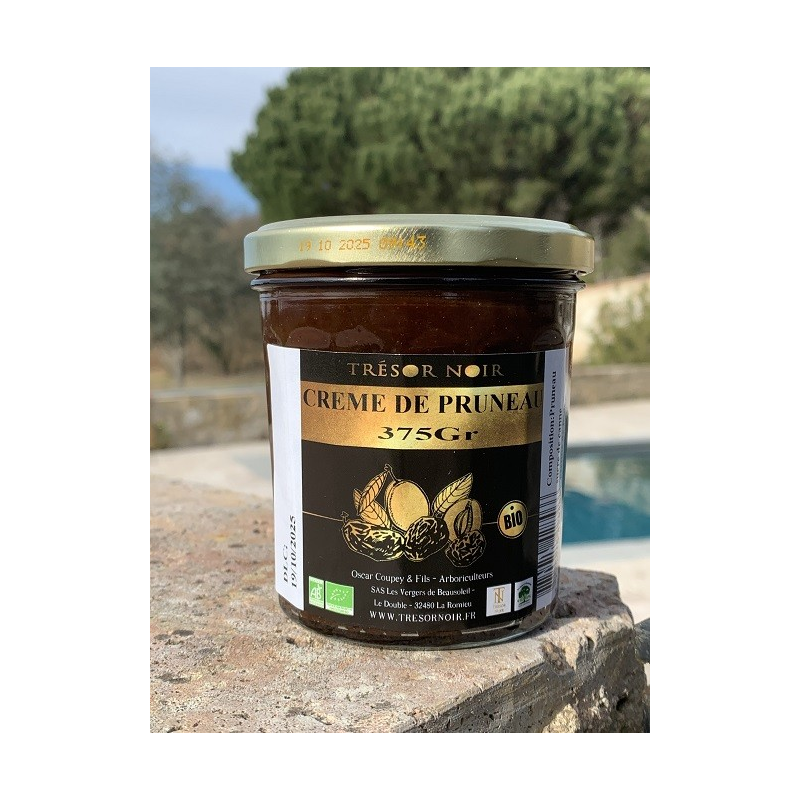 Crème de pruneau bio 375g - Délicieux et sain