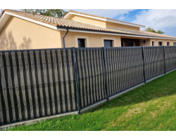 Kit occultant en composite finition alu - Élégance et robustesse