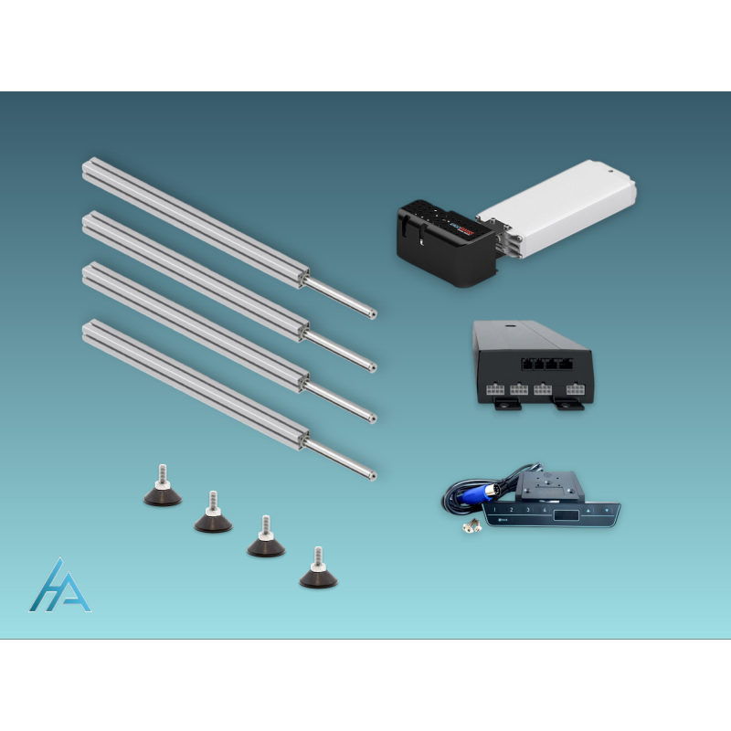 Système de réglage en hauteur Ergoswiss hydraulique TQ 350kg