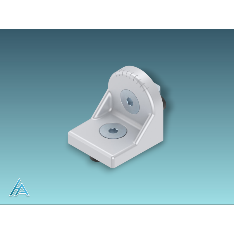 Équerre R40x43 B Silver SET - Montage Précis et Esthétique