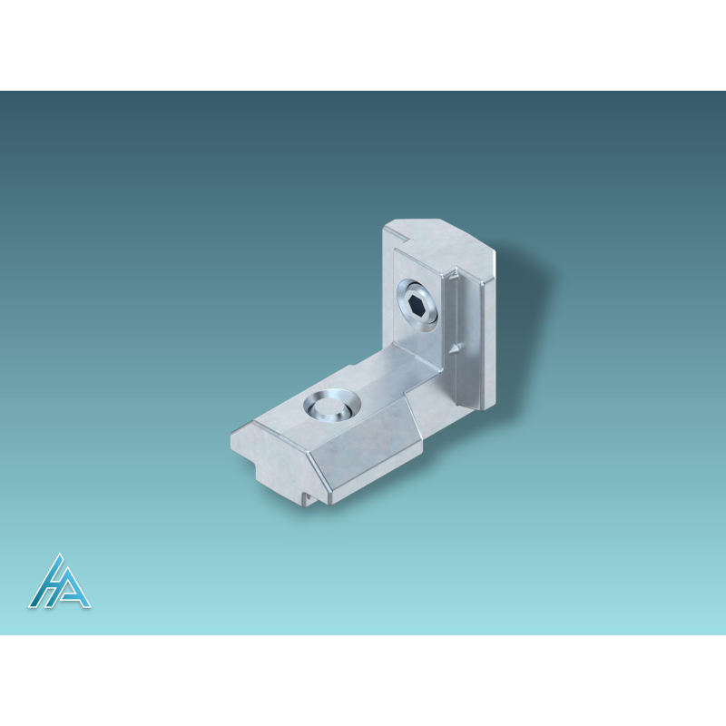 Équerre interne 8 - Assemblage de qualité pour vos projets