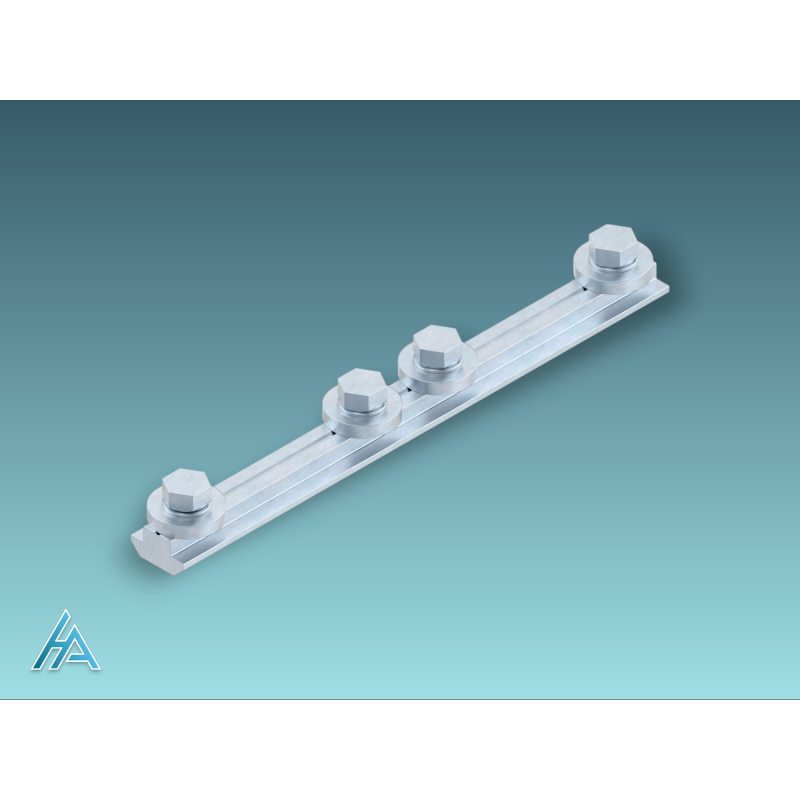 Jonction de profilés 180 mm R10 B - Stabilité et facilité d'installation