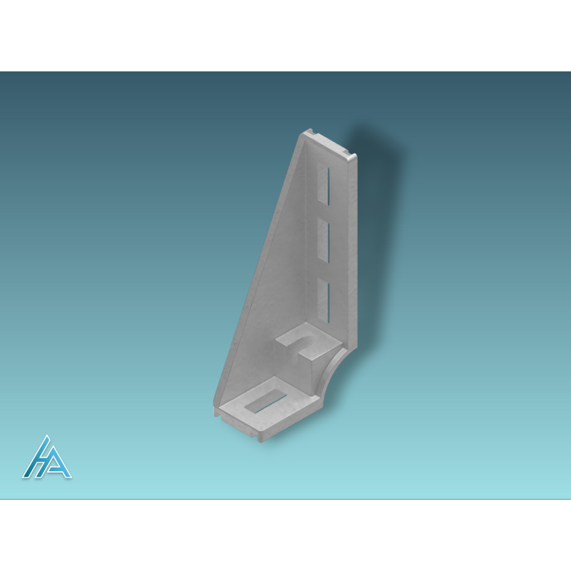 Équerre de fondation 45x180 B pour montage sécurisé