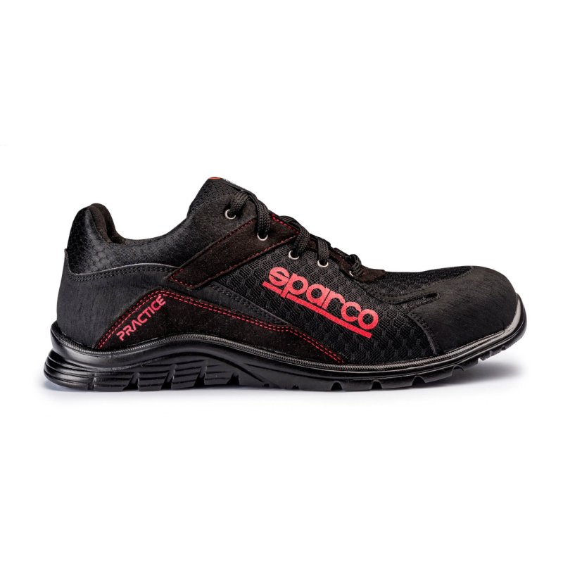 Basket de sécurité légère Practice S1P noir rouge Sparco | Chaussures