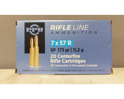 Munitions PPU 7x57 R, 173 gr SP - Équipement Sportif de Qualité