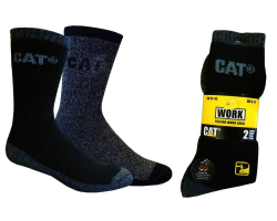 Chaussettes de travail homme lot de 2 thermo Caterpillar - Confort et chaleur