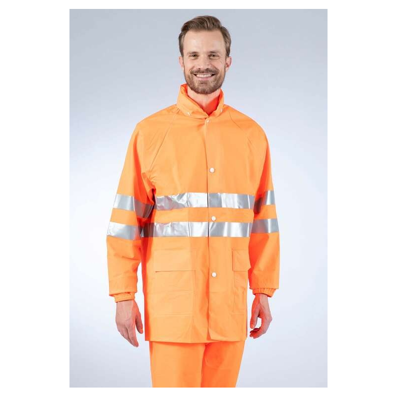 Veste de pluie haute visibilité Sonomix DMD - Sécurité et Confort