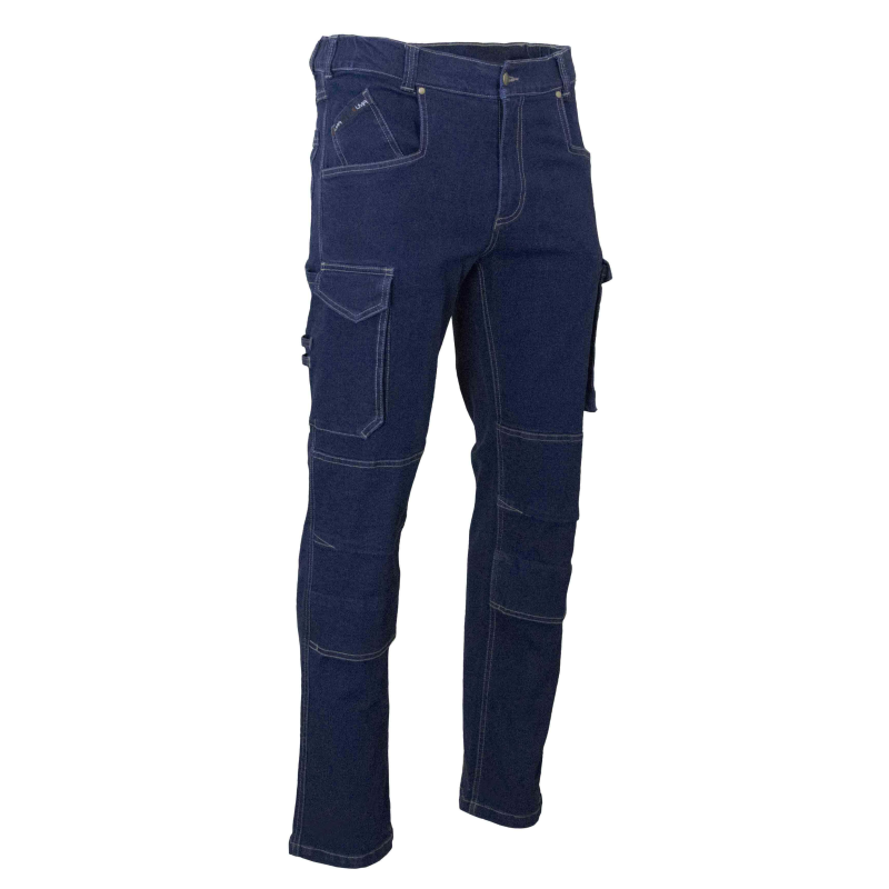 Pantalon jean de travail homme denim work LMA - Confort & Résistance