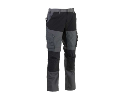 Pantalon de travail Hector gris Herock - Confort et fonctionnalité