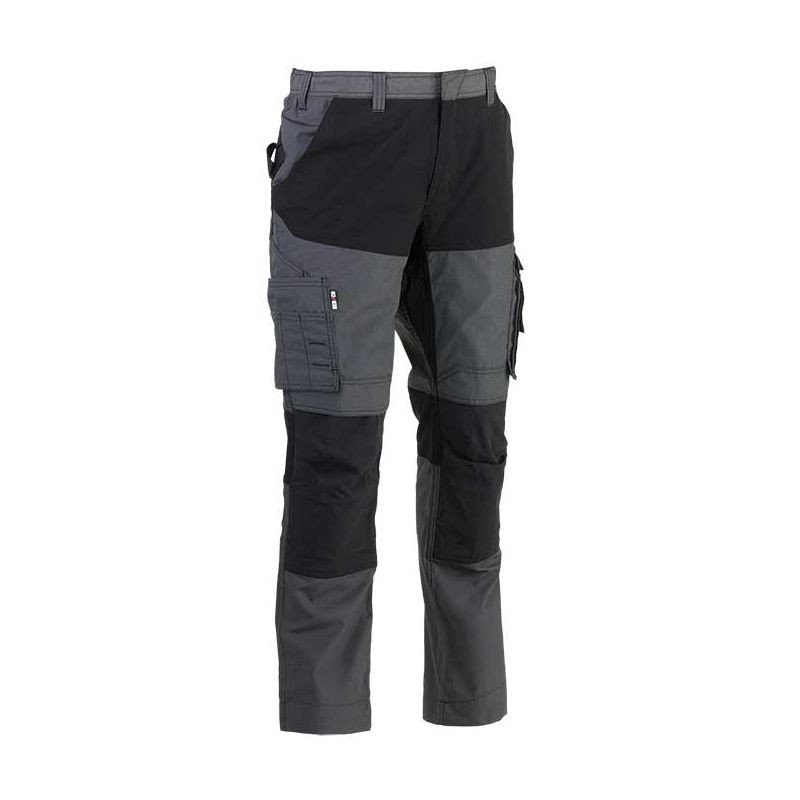 Pantalon de travail Hector gris Herock - Confort et fonctionnalité