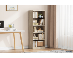 Bibliothèque 'Space' 4 étagères Sonoma - Élégance et fonctionnalité