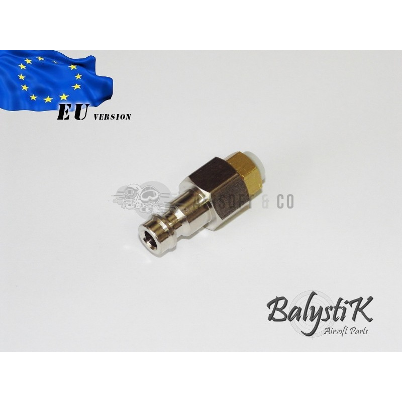 Coupleur mâle avec entrée macroflex Ø 4 mm - Équipement Sportif