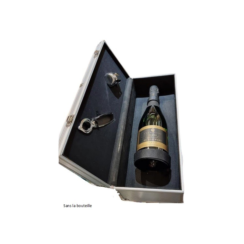 Coffret métal pour champagne - Élégance et praticité
