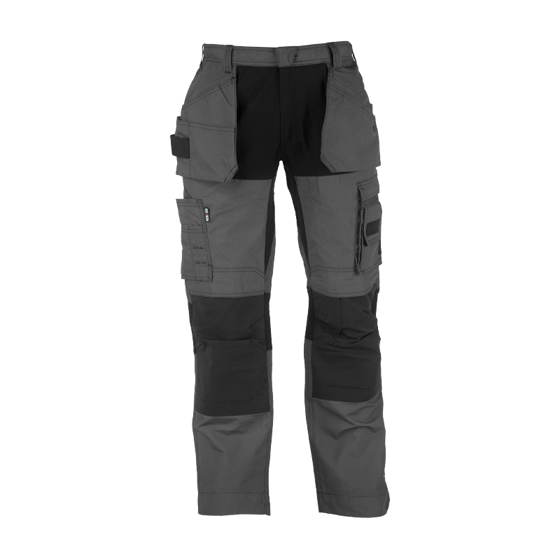 Pantalon de travail extensible Spector gris Herock - Confort et performance