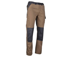 Pantalon de travail ajusté LMA avec poches genouillères