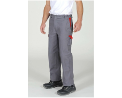 Pantalon de travail multipoches idéal plus color DMD - Confort & Durabilité