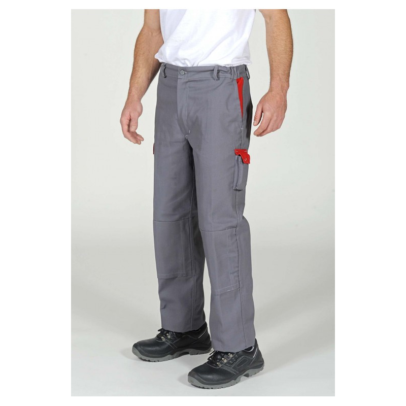 Pantalon de travail multipoches idéal plus color DMD - Confort & Durabilité